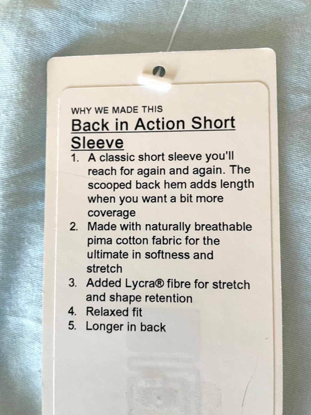 NEW***     Back In Action Short Sleeve - Picture 4 of 4